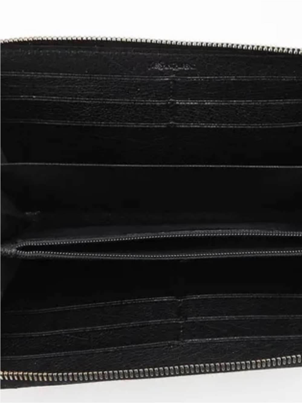 YSL vintage Classic Black Leather Wallet all inclusive EUC $1599 retail - Picture 9 of 14